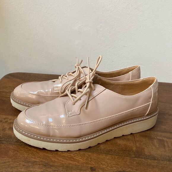 NATURALIZER Emme Casual Patent Oxford Shoes Size 9M - Picture 2 of 10